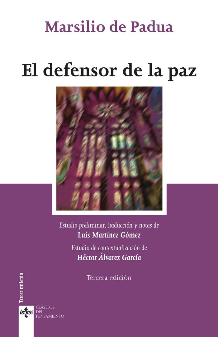 DEFENSOR DE LA PAZ, EL | 9788430981588 | PADUA, MARSILIO DE