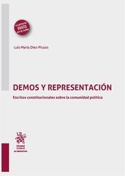 DEMOS Y REPRESENTACIÓN. ESCRITOS CONSTITUCIONALES SOBRE LA COMUNIDAD POLÍTICA | 9788411301336