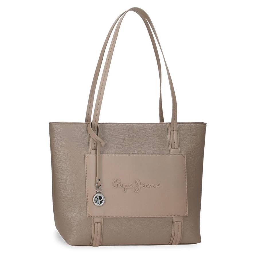 BOLSO TOTE FRAME TAUPE | 8447444034246
