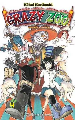 CRAZY ZOO 04 | 9788491747185 | HORIKOSHI, KOHEI