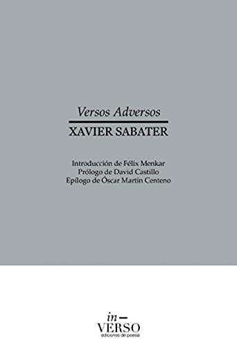 VERSOS ADVERSOS | 9788494040832 | SABATER, XAVIER