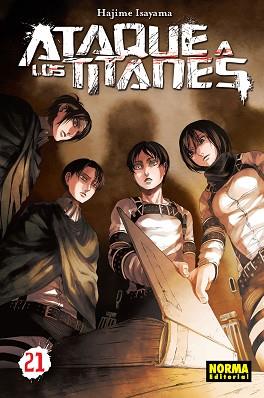 ATAQUE A LOS TITANES 21 | 9788467928488 | ISAYAMA, HAJIME