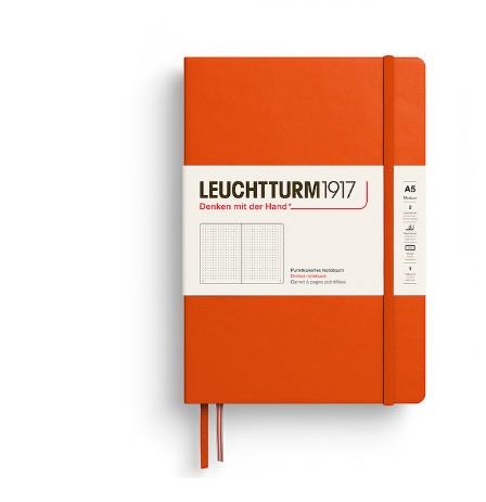 NOTEBOOK MEDIUM A5 T/D PUNTS PUMPKIN | 4004117674280