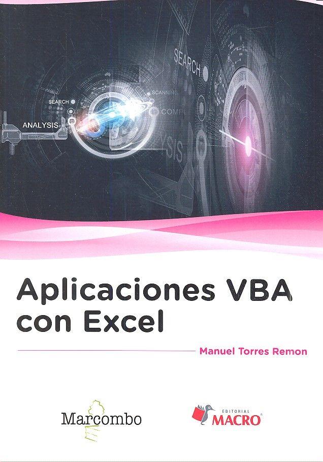 APLICACIONES VBA CON EXCEL | 9788426723482 | TORRES REMON, MANUEL