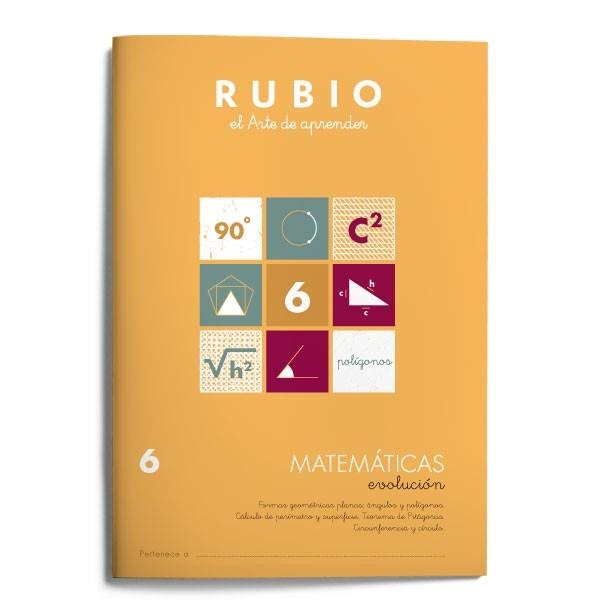 MATEMÁTICAS EVOLUCIÓN RUBIO 6 | 9788485109852 | VARIOS AUTORES