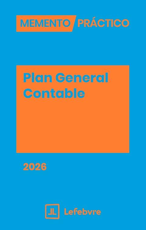 MEMENTO PRACTICO PLAN GENERAL CONTABLE 2026 | 9791387925475 | LEFEBVRE-EL DERECHO