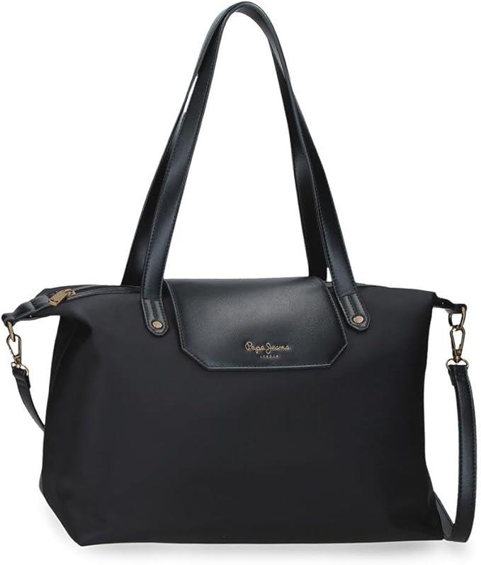 BOLSO TOTE LEIRE NEGRE GRAN PEPE JEANS | 8447444008797