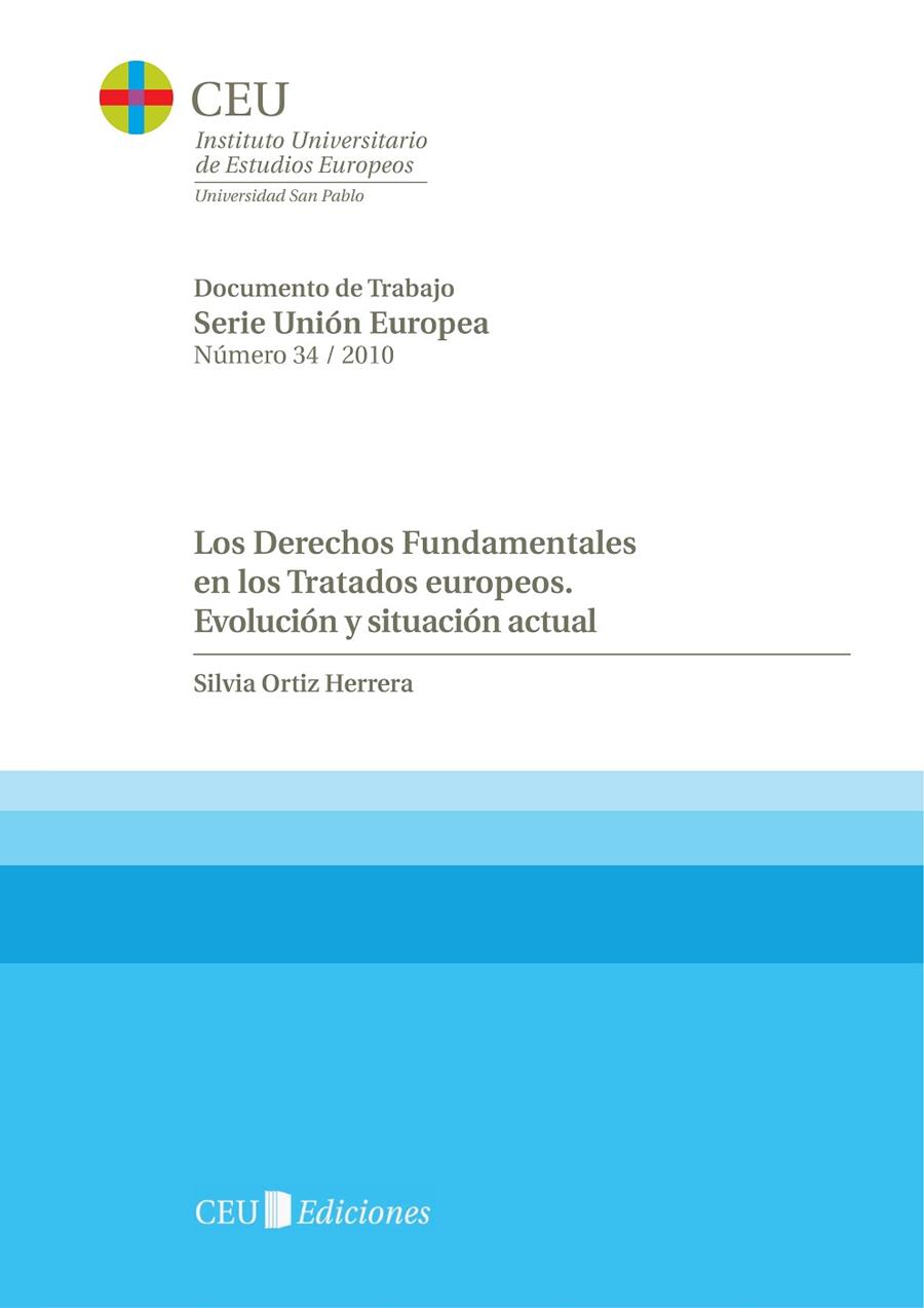 DERECHOS FUNDAMENTALES EN LOS TRATADOS EUROPEOS, LOS | 9788492456994 | ORTIZ HERRERA, SILVIA