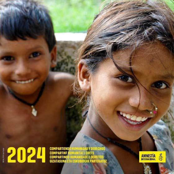 CALENDARIO DE PARED 2024 AMNISTÍA INTERNACIONAL | 8495390807872