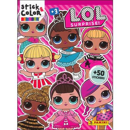 STICK & COLOR LOL SURPRISE | 9788427870970