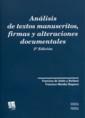 ANÁLISIS DE TEXTOS MANUSCRITOS, FIRMAS Y ALTERACIONES DOCUMENTALES | 9788484563242 | BARBERÁ, FRANCISCO ANTÓN / FRANCISCO MÉNDEZ BAQUERO
