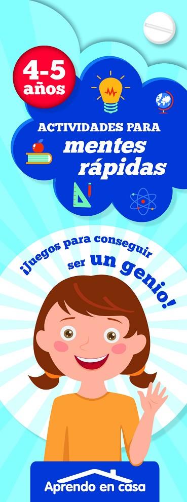 ACTIVIDADES PARA MENTES RÁPIDAS 4-5 AÑOS | 9788499396392 | PATIMPATAM