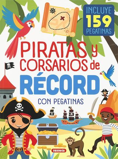 PIRATAS DE RECORD CON PEGATINAS | 9788410846982 | YOMIKOKO