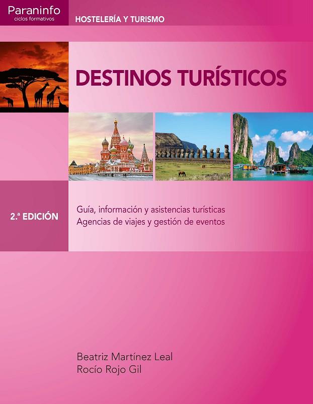 DESTINOS TURÍSTICOS | 9788428340793 | MARTINEZ LEAL, BEATRIZ / ROJO GIL, ROCIO
