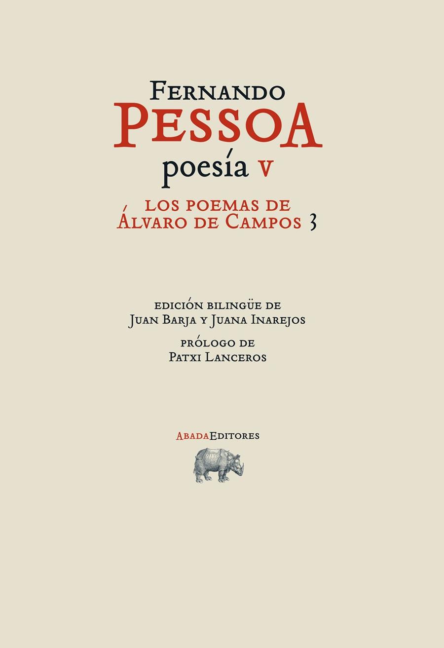 POEMAS DE ÁLVARO DE CAMPOS 3, LOS | 9788415289739 | PESSOA, FERNANDO
