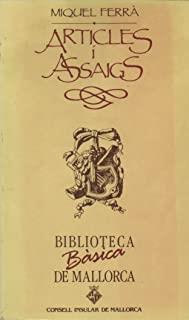 ARTICLES I ASSAIGS | 9788427306530 | FERRA I JOAN, MIQUEL