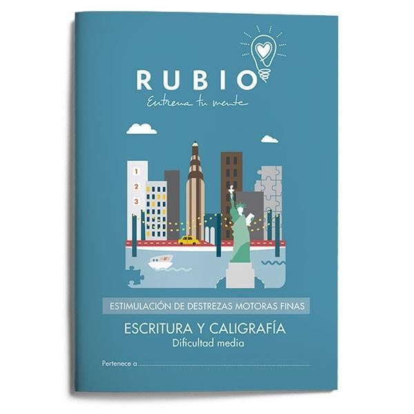 ESTIMULACIÓN DE DESTREZAS MOTORAS FINAS: ESCRITURA Y CALIGRAFÍA (DIFICULTAD MEDIA) | 9788416744046 | FUNDACIÓN CUADERNOS RUBIO