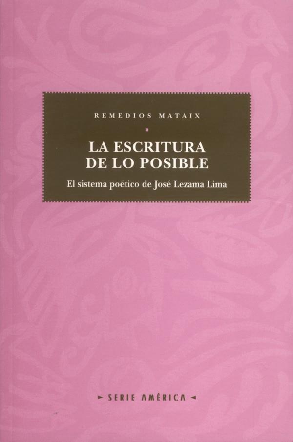 ESCRITURA DE LO POSIBLE, LA | 9788484090724 | MATAIX AZÚAR, REMEDIOS
