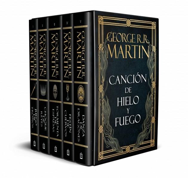 CANCIÓN DE HIELO Y FUEGO (ESTUCHE 5 VOL.) | 9788466393225 | MARTIN, GEORGE R. R.