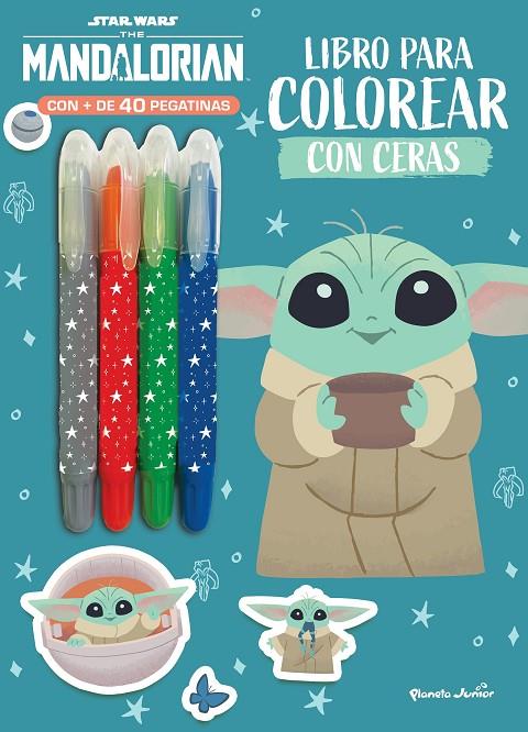 STAR WARS. THE MANDALORIAN. LIBRO PARA COLOREAR CON CERAS | 9788408312659 | STAR WARS