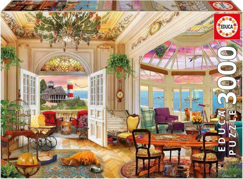 PUZZLE 3000 PIEZAS VIDA EN LA COSTA | 8412668203327