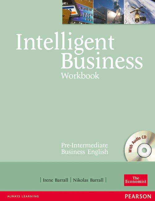 INTELLIGENT BUSINESS PRE-INTERMEDIATE WORKBOOK AND CD PACK | 9780582846951 | BARRALL, IRENE