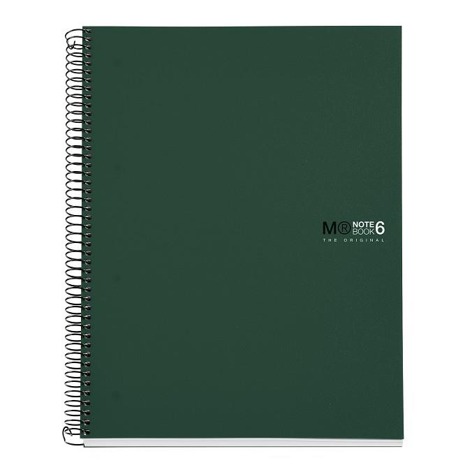 LLIBRETA A4 6 COLORS NOTEBOOK MR VERDA | 8422593422281