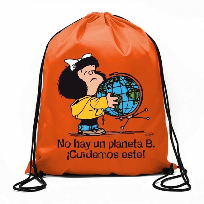 BOLSA DE CUERDAS MAFALDA ¡NO HAY UN PLANETA B! | 9788893677981 | QUINO