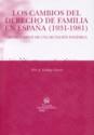 CAMBIOS DEL DERECHO DE FAMILIA EN ESPAÑA (1931-1981), LOS | 9788484563143 | GALLEGO GARCÍA, E.