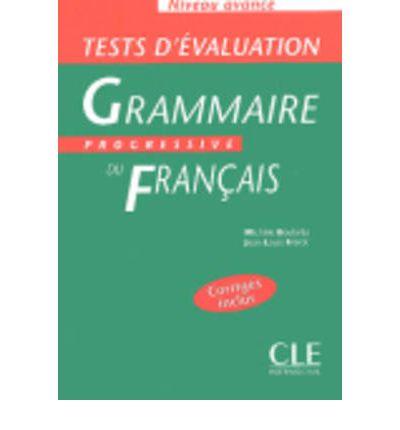 GRAMMAIRE TESTS E.AVANCÉ | 9782090338195