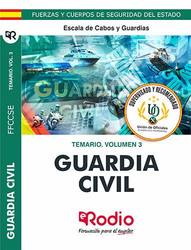 GUARDIA CIVIL 2020. TEMARIO. VOLUMEN 3. ESCALA DE CABOS Y GUARDIAS. | 9788417661939 | VARIOS AUTORES