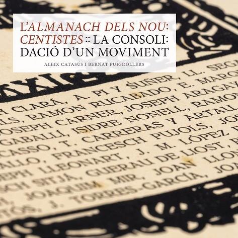 ALMANACH DELS NOUCENTISTES, L' | 9788412302929 | CATASÚS, ALEIX / PUIGDOLLERS, BERNAT