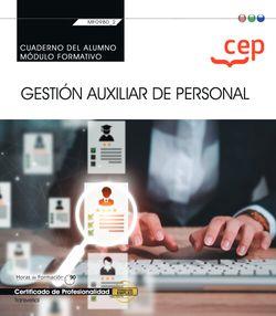 CUADERNO DEL ALUMNO GESTION AUXILIAR DE PERSONAL (TRANSVERSAL MF0980_2) | 9788419432926 | SORAYA BARTOLOMÉ PÉREZ
