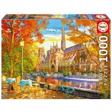 PUZZLE EDUCA 1000 P. OTOÑO EN NOTRE DAME | 8412668199361