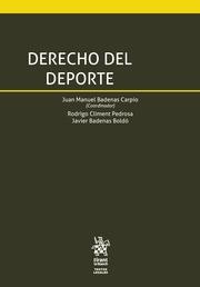 DERECHO DEL DEPORTE | 9788491902096 | CLIMENT PEDROSA, RODRIGO