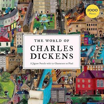 WORLD OF CHARLES DICKENS, THE : A JIGSAW PUZZLE WITH 70 CHARACTERS TO FIND (1000 PIECES) | 9781913947163