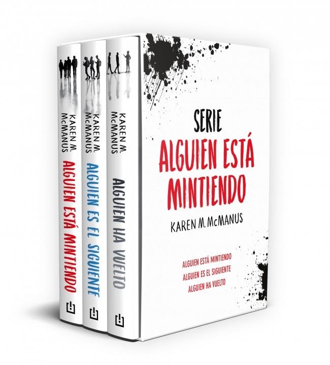 ALGUIEN ESTÁ MINTIENDO (ESTUCHE CON : ALGUIEN ESTÁ MINTIENDO | ALGUIEN ES EL SIGUIENTE | ALGUIEN HA VUELTO) | 9788466390477 | MCMANUS, KAREN M.