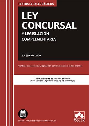 LEY CONCURSAL Y LEGISLACION COMPLEMENTARIA | 9788413590424 | EDITORIAL COLEX, S.L.