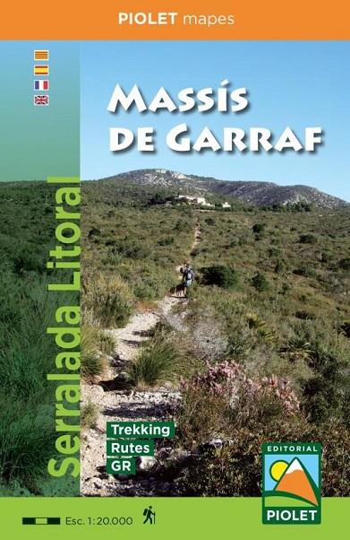 MAPA MASSIS DE GARRAF 1:20000 | 9788412020151 | EDITORIAL PIOLET