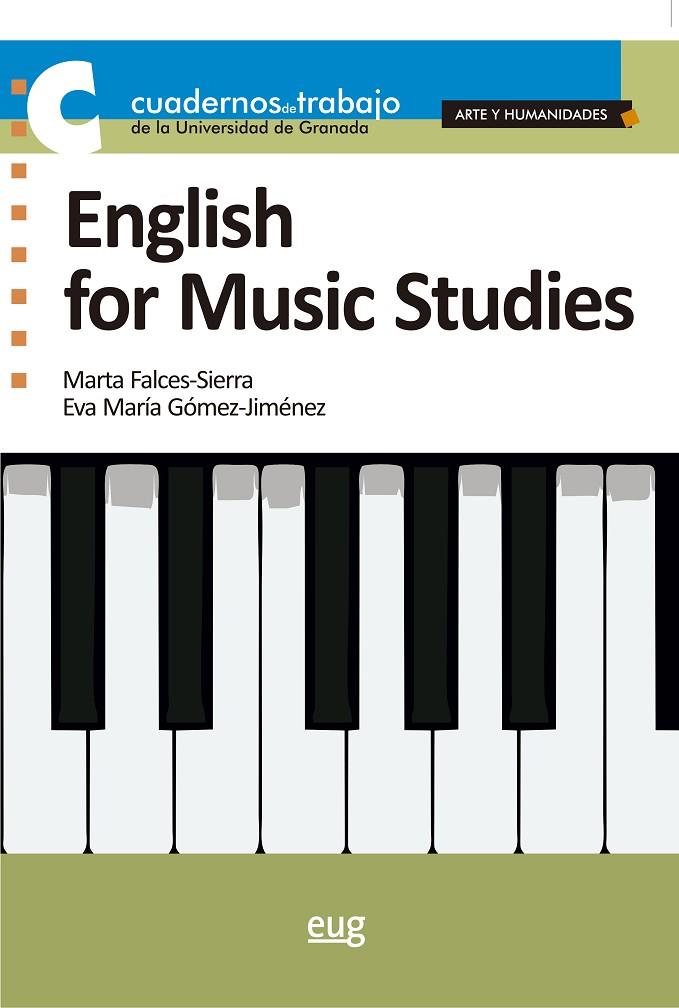 ENGLISH FOR MUSIC STUDIES | 9788433864840 | FALCES-SIERRA, MARTA / GÓMEZ-JIMÉNEZ, EVA MARÍA