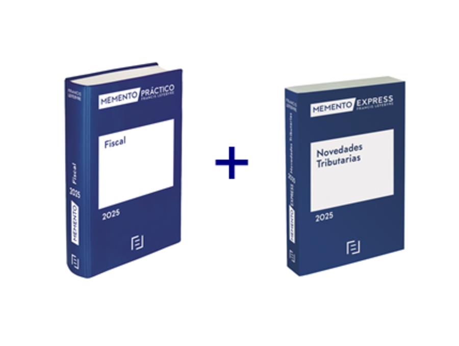 PACK FISCAL MEMENTO FISCAL 2025 + MEMENTO EXPRESS NOVEDADES TRIBUTARIA | 9788410431263