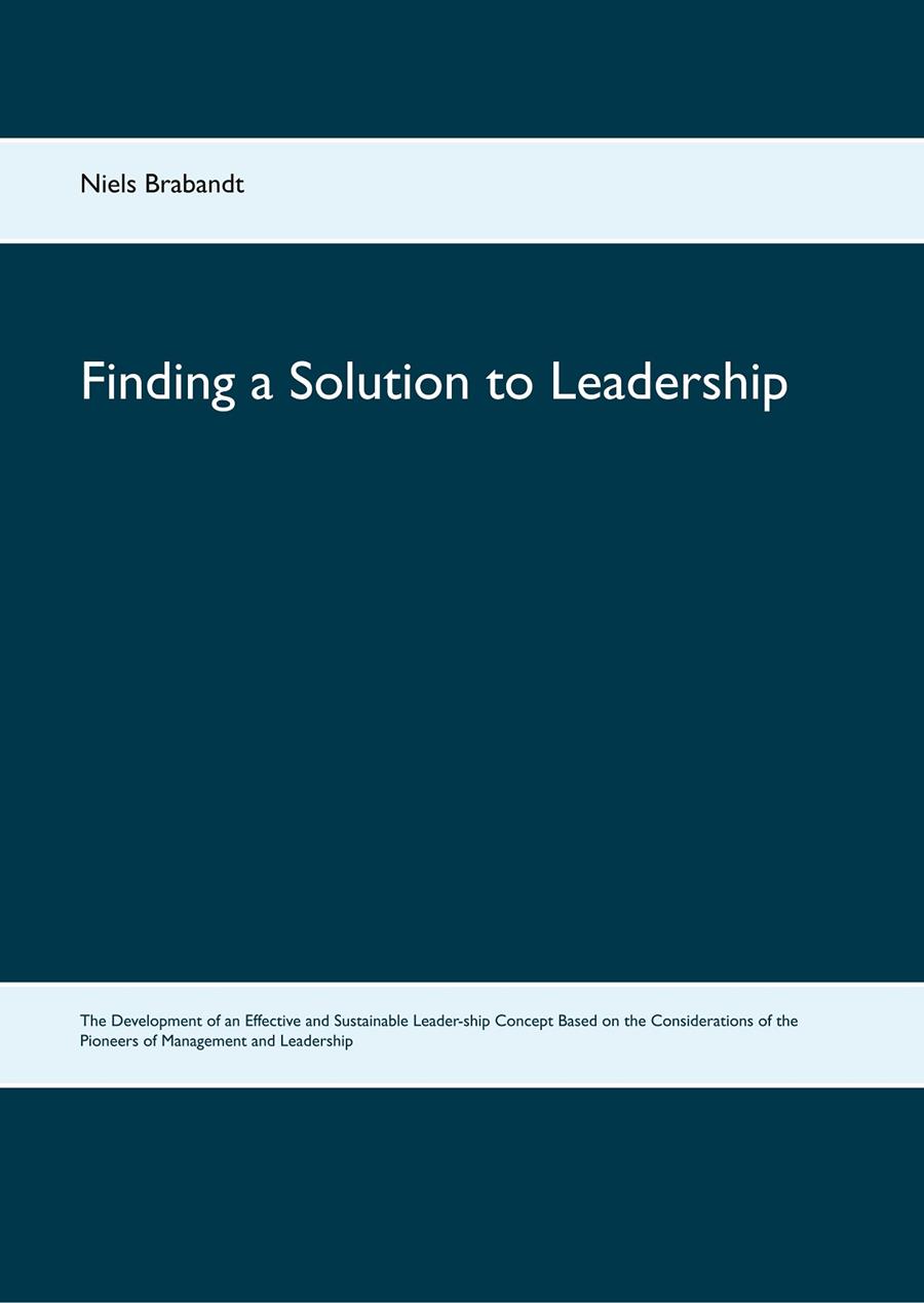 FINDING A SOLUTION TO LEADERSHIP | 9783743143814 | BRABANDT, NIELS