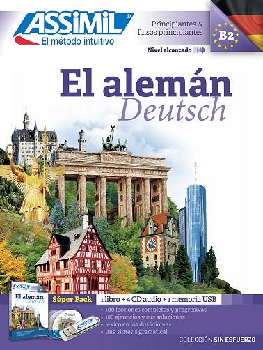 ASSIMIL ALEMAN. PACK LIBRO ALUMNO + CD4 + USB | 9782700581058
