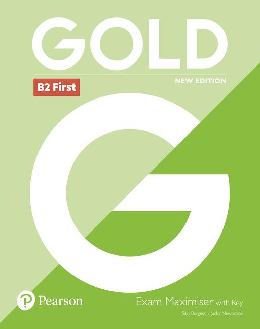 GOLD B2 FIRST NEW 2018 EDITION EXAM MAXIMISER WITH KEY | 9781292202242 | NEWBROOK, JACKIE