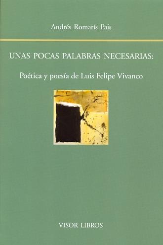UNAS POCAS PALABRAS NECESARIAS | 9788498951530 | ROMARIS PAIS, ANDRES