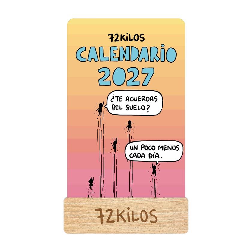 CALENDARIO MESA DE TARJETAS 2027 - 72 KILOS | 9788419434456 | ALONSO, ÓSCAR