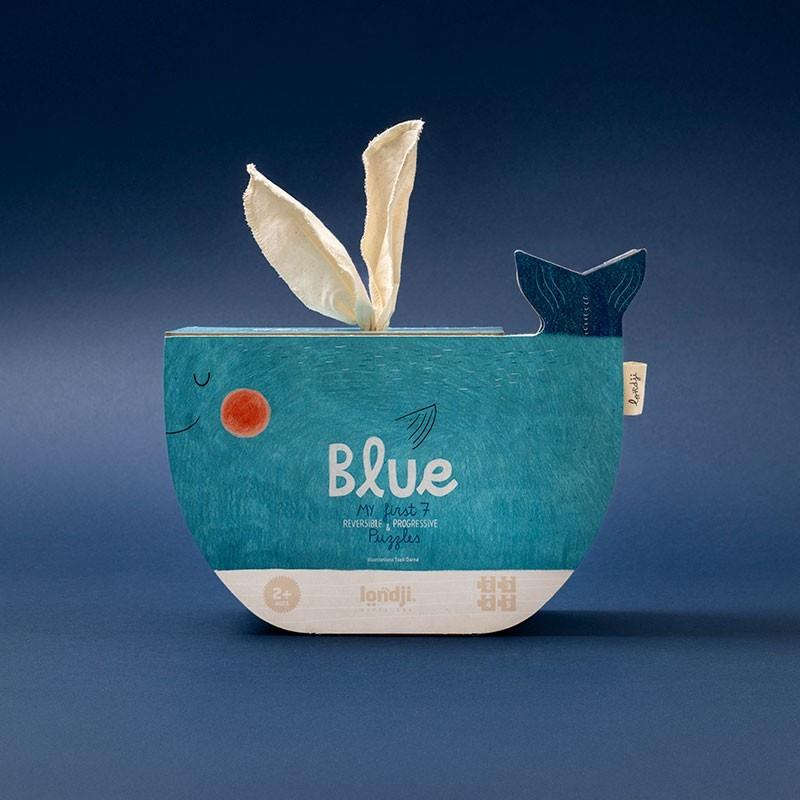BLUE - MY FIRST 7 PUZZLE. REVERSIBLE & PROGRESSIVE | 8436580429740