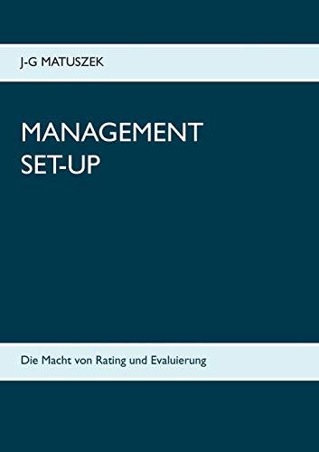 MANAGEMENT SET-UP | 9783751931861 | MATUSZEK, J-G