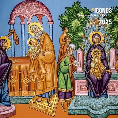 CALENDARIO 2025 PARED ICONOS | 9788427148284