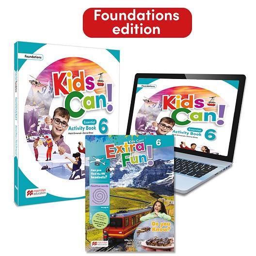 KIDS CAN!  FOUNDATIONS 6 ESSENTIAL ACTIVITY BOOK & EXTRA FUN | 9781035127450 | SHAW, DONNA / OMEROD, MARK